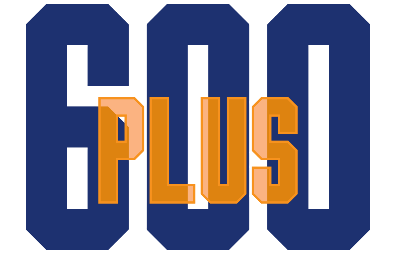 600Plus logo